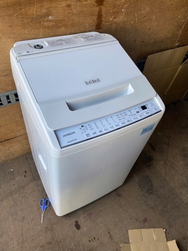NO B630?福岡市内配送設置無料✨?全自動洗濯機 ビートウォッシュ ホワイト BW-V70G-W [洗濯7.0kg /簡易乾燥(送