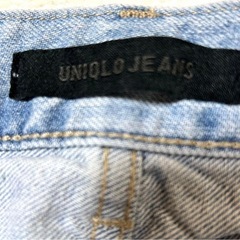 UNIQLO ユニクロ　UNIQLO JEANS ストレートデニム　サイズ28号の画像