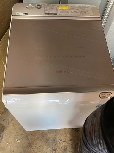 NO B631?福岡市内配送設置無料✨?縦型洗濯乾燥機 ビートウォッシュ シャンパン BW-DKX120F-N [洗濯12.0kg /