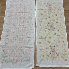 新品フェイスタオルの画像