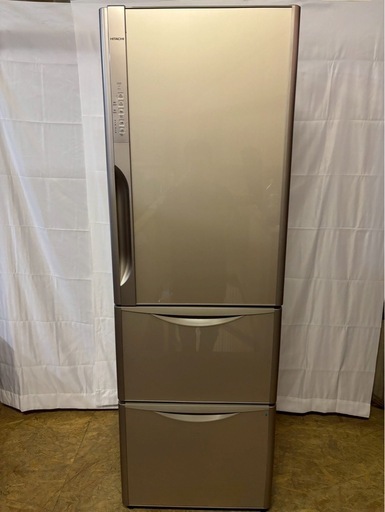 【成約済み】【6ヶ月保証】日立 3ドア冷蔵庫 R-S3700FV 2016年製365L 右開き