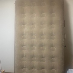 自動空気入れ エアーベット 未使用 すぐ膨らむ シングルサイズの画像