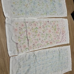 新品のフェイスタオルの画像