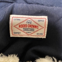 ロデオクラウンズ　ジャンバー　白の画像