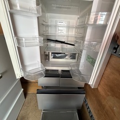 NO B637🌈福岡市内配送設置無料✨🌈タイプ ブラストシルバー R-KWC50R-S [498L /6ドア /観音開きタイプ] 2021ねn2021年の画像