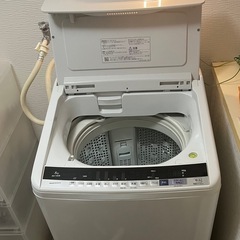 HITACHI/日立 洗濯機 8kg BEATWASH/ビートウォッシュ　BW-V80Bの画像