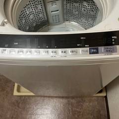 HITACHI/日立 洗濯機 8kg BEATWASH/ビートウォッシュ　BW-V80Bの画像