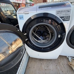 NO B638🌈福岡市内配送設置無料✨🌈BD-SV110CL ドラム式洗濯乾燥機 ビッグドラム シャンパン [洗濯11.0kg /乾燥6.0kg /ヒートリサイクル乾燥 /左開き　2019ねn2019年の画像