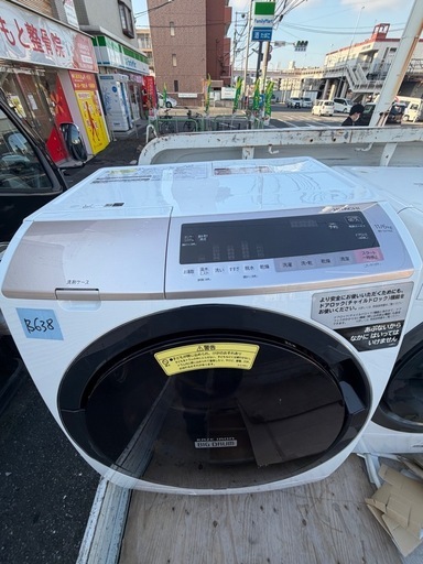 NO B638?福岡市内配送設置無料✨?BD-SV110CL ドラム式洗濯乾燥機 ビッグドラム シャンパン [洗濯11.0kg /乾燥