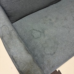 訳あり無料でお譲りします　2人がけそソファーの画像