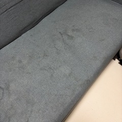 訳あり無料でお譲りします　2人がけそソファーの画像