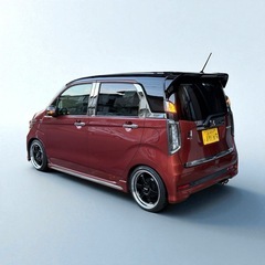 【ワンオーナー　車検残あり】ホンダ N-WGN カスタム Gターボパッケージ 8インチナビ TV カスタム多数の画像