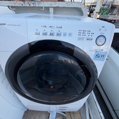 NO B639🌈福岡市内配送設置無料✨🌈ES-S7D-WL ドラム式洗濯乾燥機 ホワイト系 [洗濯7.0kg /乾燥3.5kg /ヒーター乾燥(水冷・除湿タイプ) /左開き] 2019ねn2019年の画像