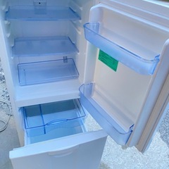 NO B622🌈福岡市内配送設置無料✨🌈ハイアール ノンフロン冷凍冷蔵庫138L JR-NF140A(W)ホワイトの画像