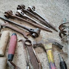 職人さんの道具の画像