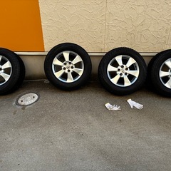 アルファード20 純正ホイール　ブリザックスタッドレス　ホイールセット4本の画像