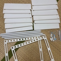 【相談中】シンク下&洗面台下収納　伸縮フリーラック2セットの画像