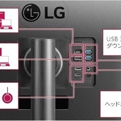 LG ウルトラワイドモニター 34WR55QC-B / 34インチ / UltraWide / 3440×1440 / 曲面 / 100Hz / FreeSync/アンチグレア / HDR10/ USB Type-C(USB PD65W) / DisplayPort/HDMI×2 / チルト対応の画像