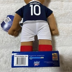 輸入品✨カリム・ベンゼマ　ぬいぐるみ　フランス代表ver. サッカー　フィギュアの画像