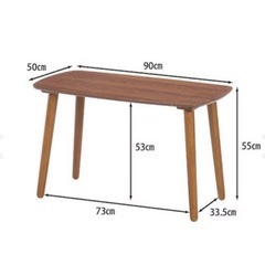 カフェ　テーブル リビング　テーブルの画像