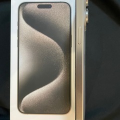 iPhone15Pro Max 512GB ナチュラルチタニウム 美品の画像