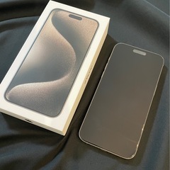iPhone15Pro Max 512GB ナチュラルチタニウム 美品の画像