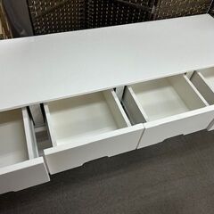 マルミツ 3段チェスト 箪笥 ワイド FSV-46 収納家具の画像