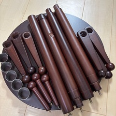 ハンガーラック  360度回転フックの画像