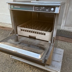 【動確済み】ホシザキ 業務用 食器洗浄機 JWE-400TUB3 貯湯タンク内蔵 三相 200V アンダーカウンター 600×600×800 食洗機 大阪の画像