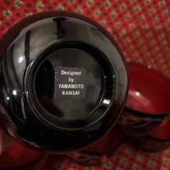 漆椀5個　山本寛斎の画像