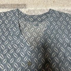  ①リメイク　羽織　生地　ハンドメイド　前開き　練習着、舞台衣装、の画像