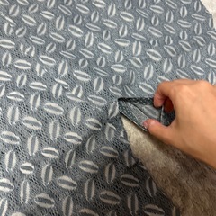  ①リメイク　羽織　生地　ハンドメイド　前開き　練習着、舞台衣装、の画像