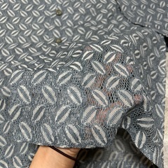  ①リメイク　羽織　生地　ハンドメイド　前開き　練習着、舞台衣装、の画像