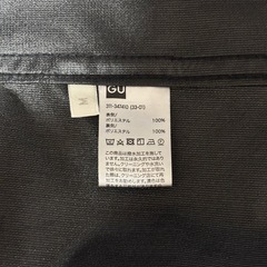 GU メンズ　ジャケットの画像
