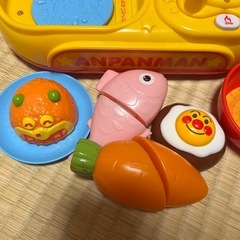 【まとめて購入のみ無料】ジャンク品タッチでおしゃべりスマートアンパンマンキッチンの画像