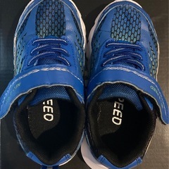 男の子 光る キッズ シューズ NEO-SPEED サイズ16cmの画像