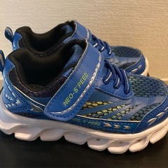 男の子 光る キッズ シューズ NEO-SPEED サイズ16cmの画像
