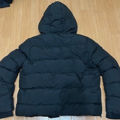 美品 H&M ダウンジャケット ブラックの画像
