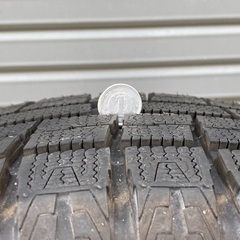 No.154スタットレスタイヤ215/60/16 5H PCD114.3 アルミホイール付4本セットの画像