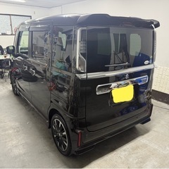 車検丸2年お渡し！諸経費コミコミ！装備フル充実！ 4WD！ハイブリッドターボ！ スズキ スペーシアカスタムハイブリッドXSターボの画像