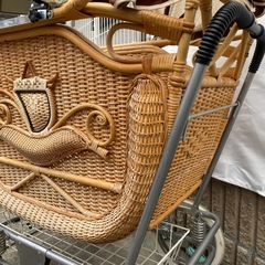 乳母車　レトロ　屋内保管　美品の画像