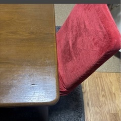 テーブル3点セットの画像