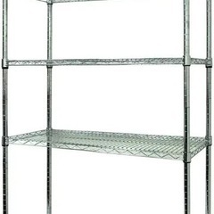 ♡5段 スチールラック　幅90×奥行46×高さ180cm 全体耐荷重400kg 頑丈 キャスター付きの画像