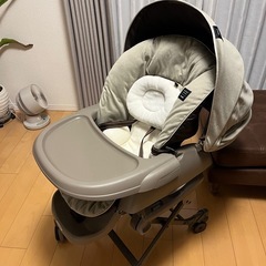 [Combi]ネムリラAuto Swing BEDi EG  ハイ&ローベビーチェアの画像