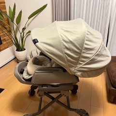 [Combi]ネムリラAuto Swing BEDi EG  ハイ&ローベビーチェアの画像