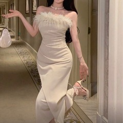 ワンピース ドレス  タグ付きの画像