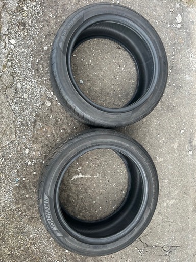 245/45R18バリ目2本ヨコハマアドバンフレバ