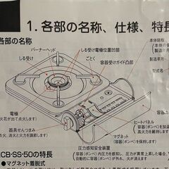 【イワタニカセットフー達人スリムⅢ】USED使用感有りの画像