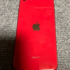 SIMフリー　iPhoneSE2     product RED256GB バッテリー100% の画像