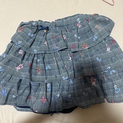 メゾピアノ キュロット パンツ 130の画像